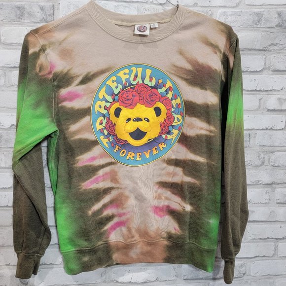 Grateful Dead Tops Grateful Dead Forever Tie Dye Sweatshirt Women's XS - Picture 1 of 7